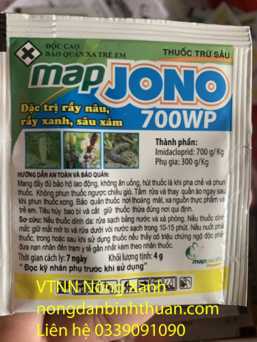 Thuốc Trừ Sâu map JONO 700WP